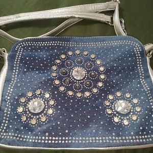 Lot of 2 Nice Bling And Colorful purses